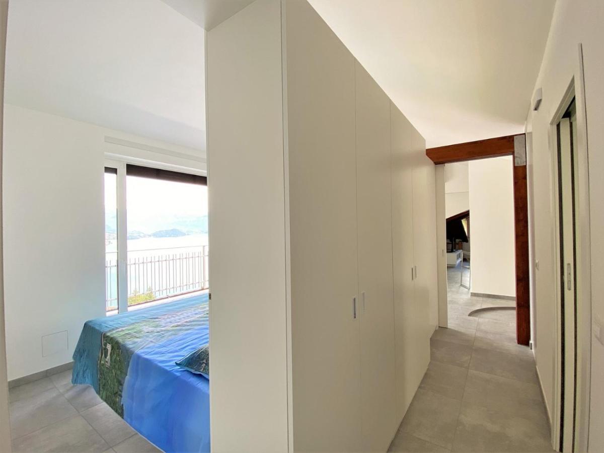 La Rondinella - Loft With Fantastic View On Lake Como Lejlighed Argegno Eksteriør billede