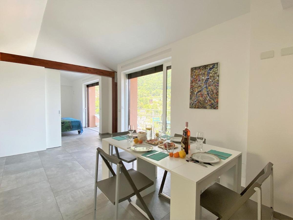 La Rondinella - Loft With Fantastic View On Lake Como Lejlighed Argegno Eksteriør billede