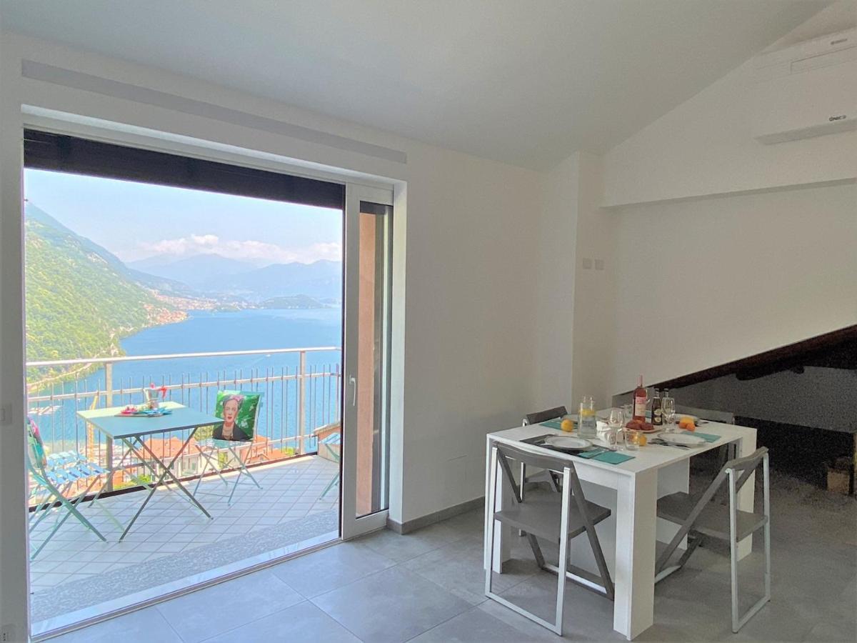 La Rondinella - Loft With Fantastic View On Lake Como Lejlighed Argegno Eksteriør billede