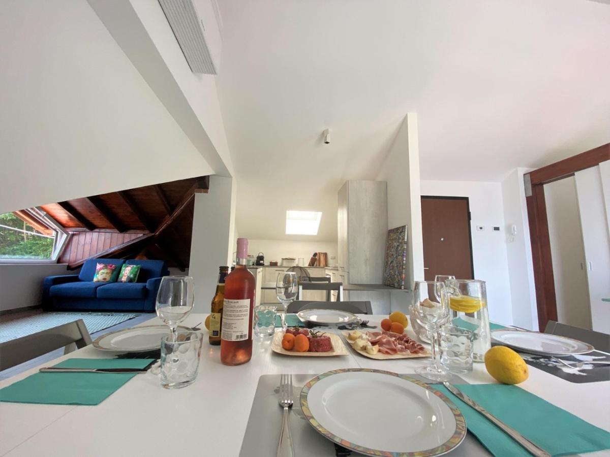 La Rondinella - Loft With Fantastic View On Lake Como Lejlighed Argegno Eksteriør billede