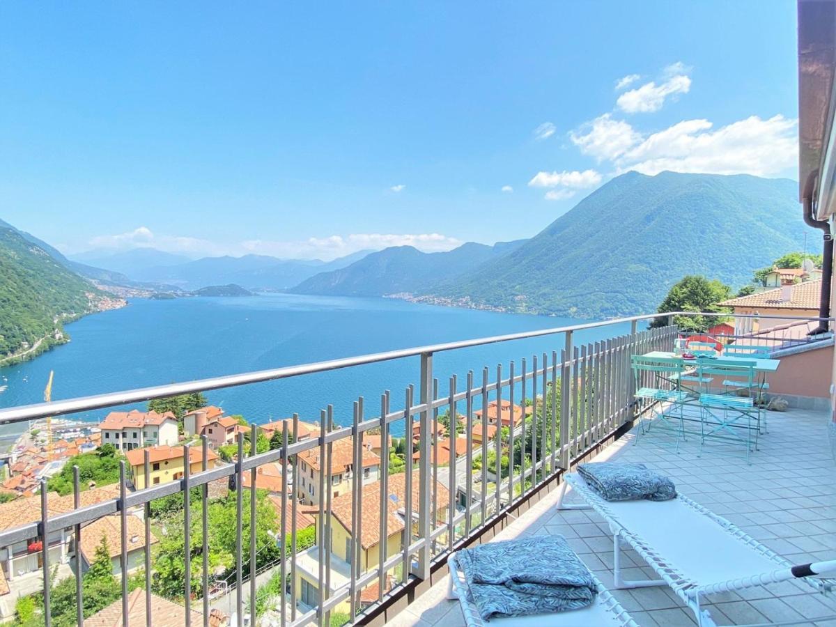 La Rondinella - Loft With Fantastic View On Lake Como Lejlighed Argegno Eksteriør billede